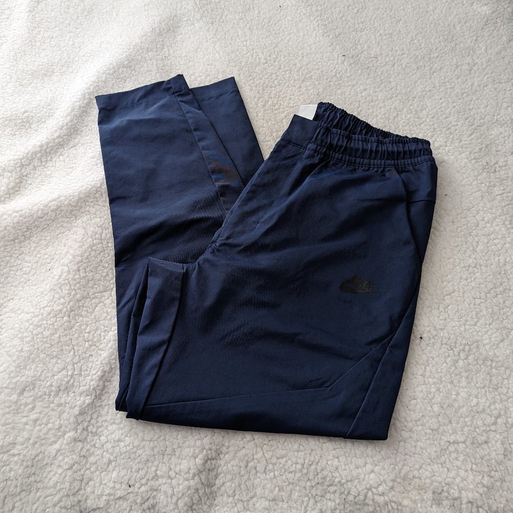 Nike Tech Essential Commuter Woven Pants Mens in Navy